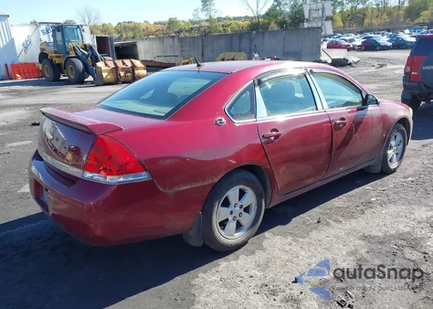 2008 Chevrolet Impala Lt from USA, damaged, VIN 2G1WT58N289231460